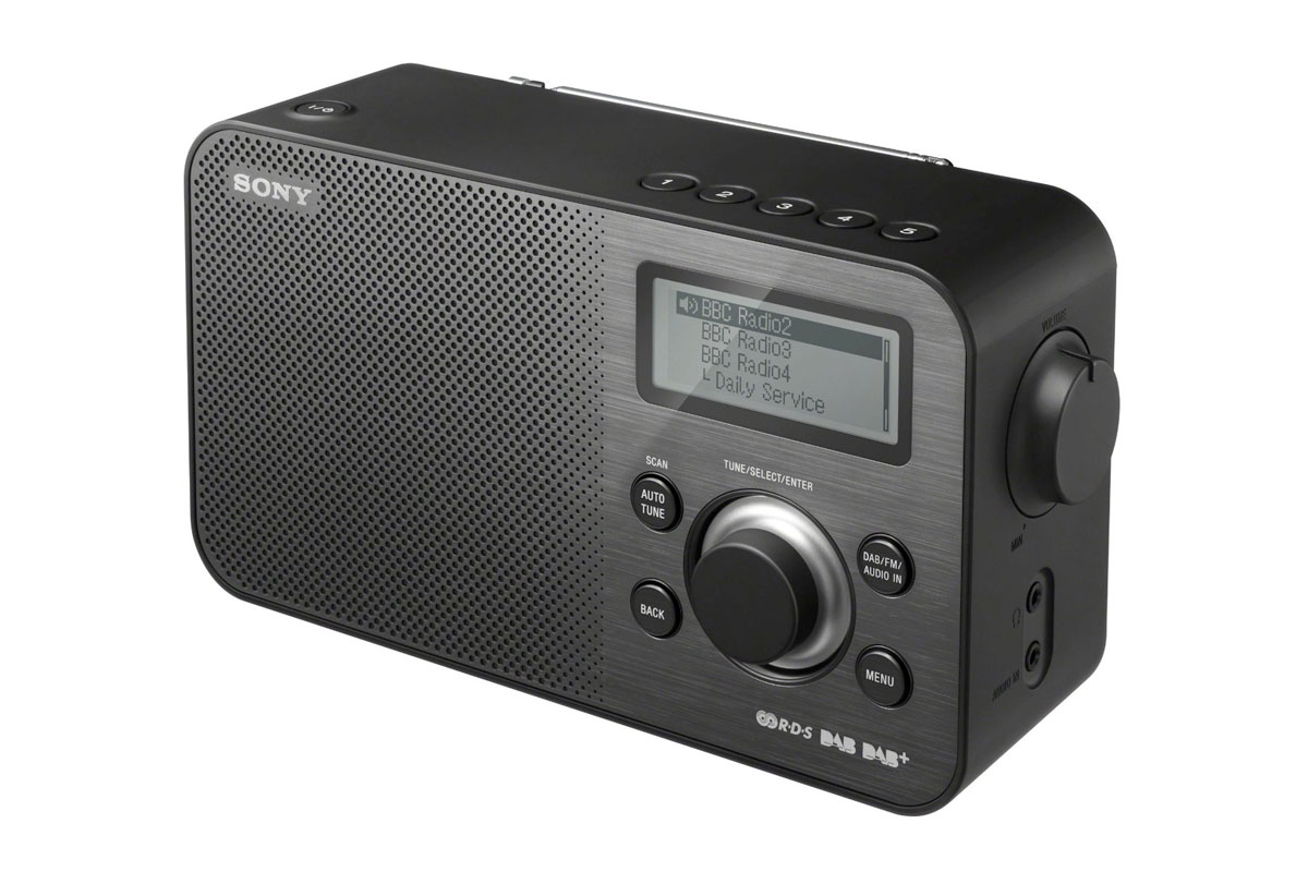 Snikken vers boerderij Sony XDR-S60DBP Portable DAB Digital Radio