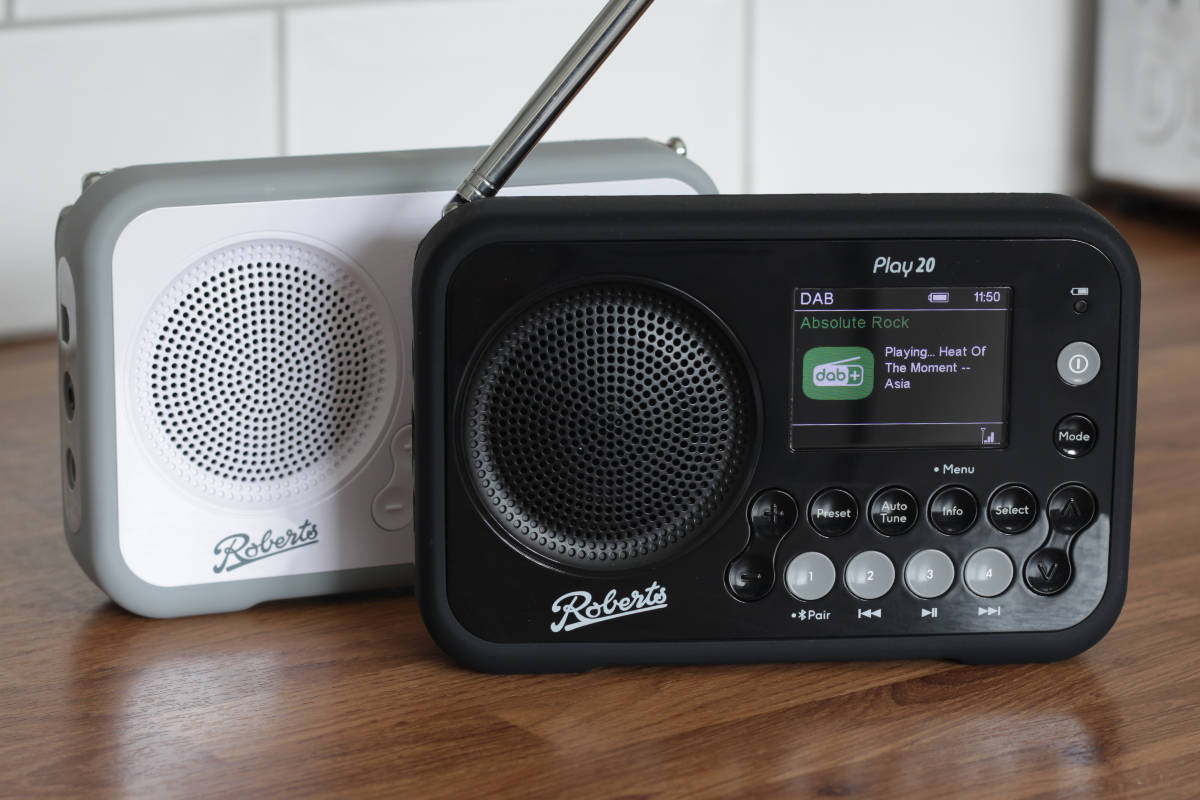 Roberts Play 20 Portable DAB/FM Bluetooth Radio - Digital Radio Choice